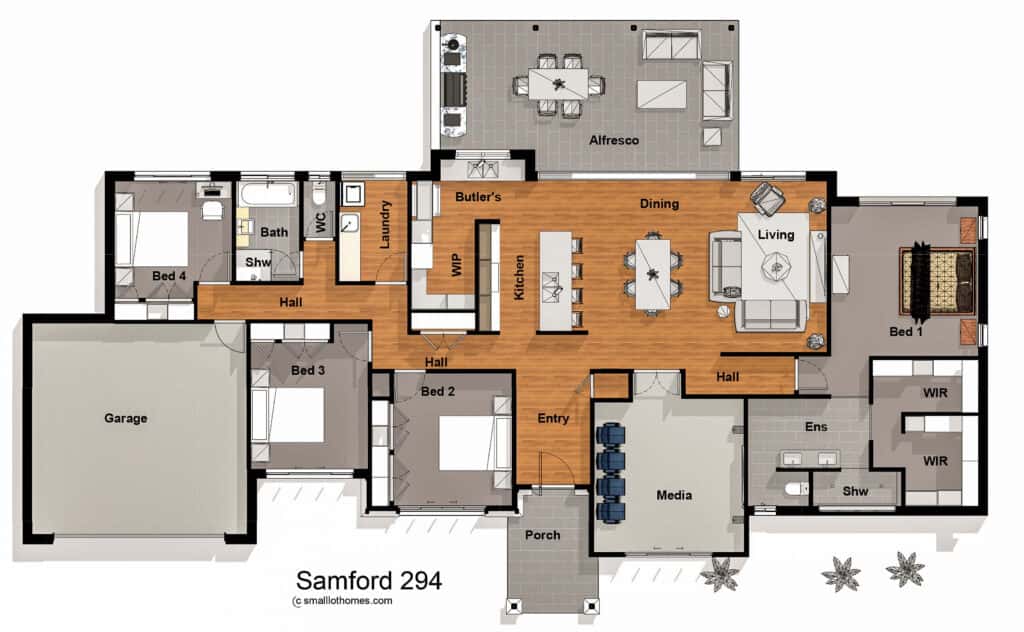 Samford Collection Small Lot Homes